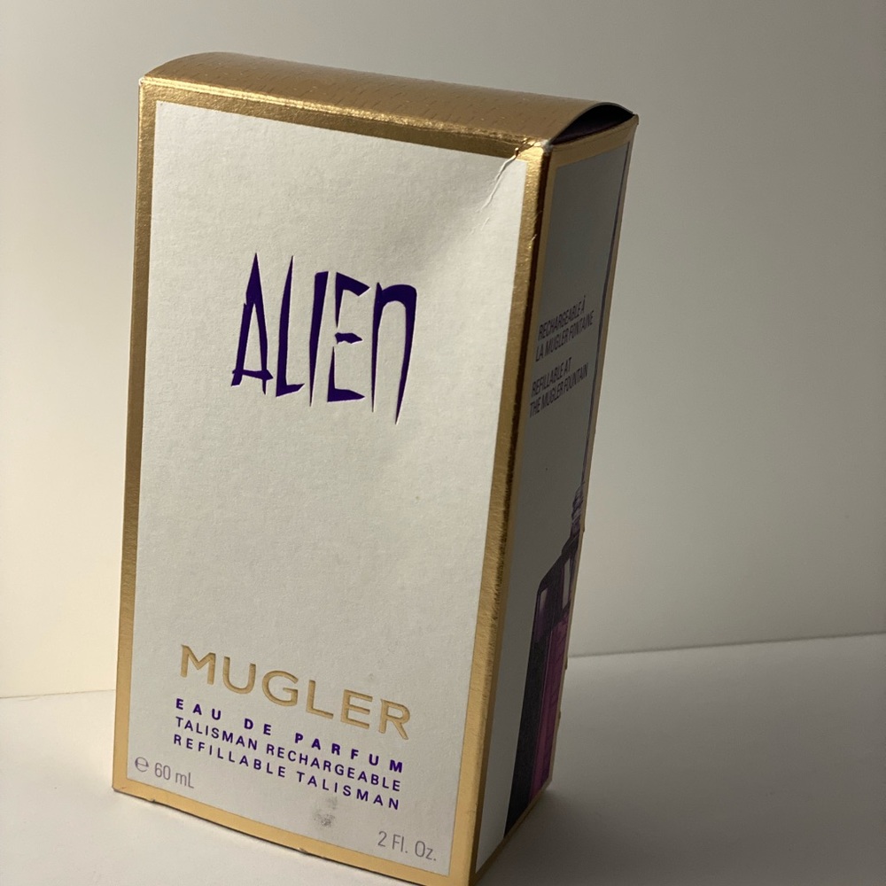 Alien by Thierry Mugler full size bottle sprayed once!